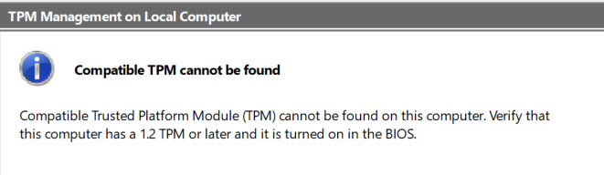 error-message-on-tpm-manager