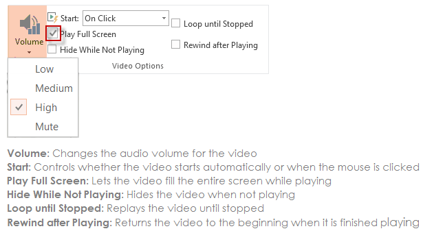 Adjust video how your video play