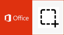 Take screenshots with office