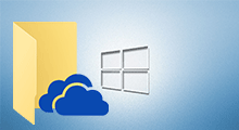 change onedrive folder location in Windows 10